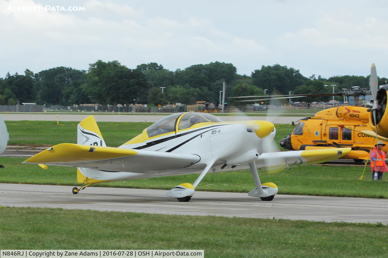 N846RJ, 2014 Vans RV-6 C/N 22874, 2016 EAA AirVenture - Oshkosh, Wisconsin