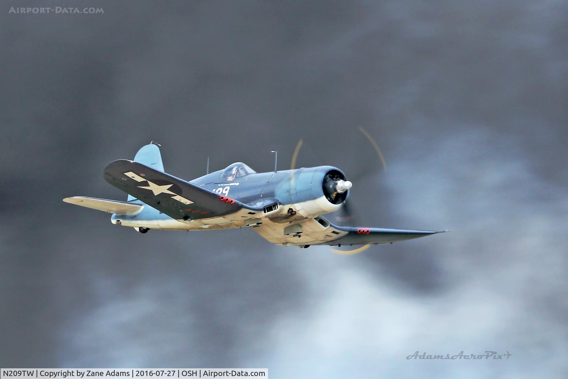 N209TW, Goodyear FG-1D Corsair C/N 3750, 2016 EAA AirVenture - Oshkosh, Wisconsin