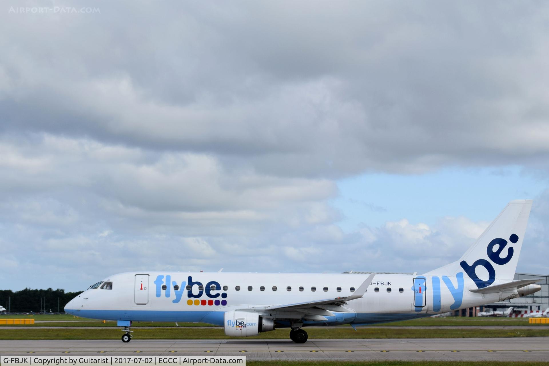 G-FBJK, 2012 Embraer 175STD (ERJ-170-200) C/N 17000359, At Manchester