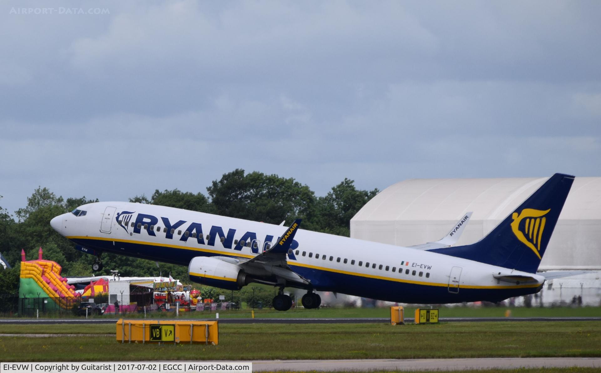 EI-EVW, 2012 Boeing 737-8AS C/N 40318, At Manchester
