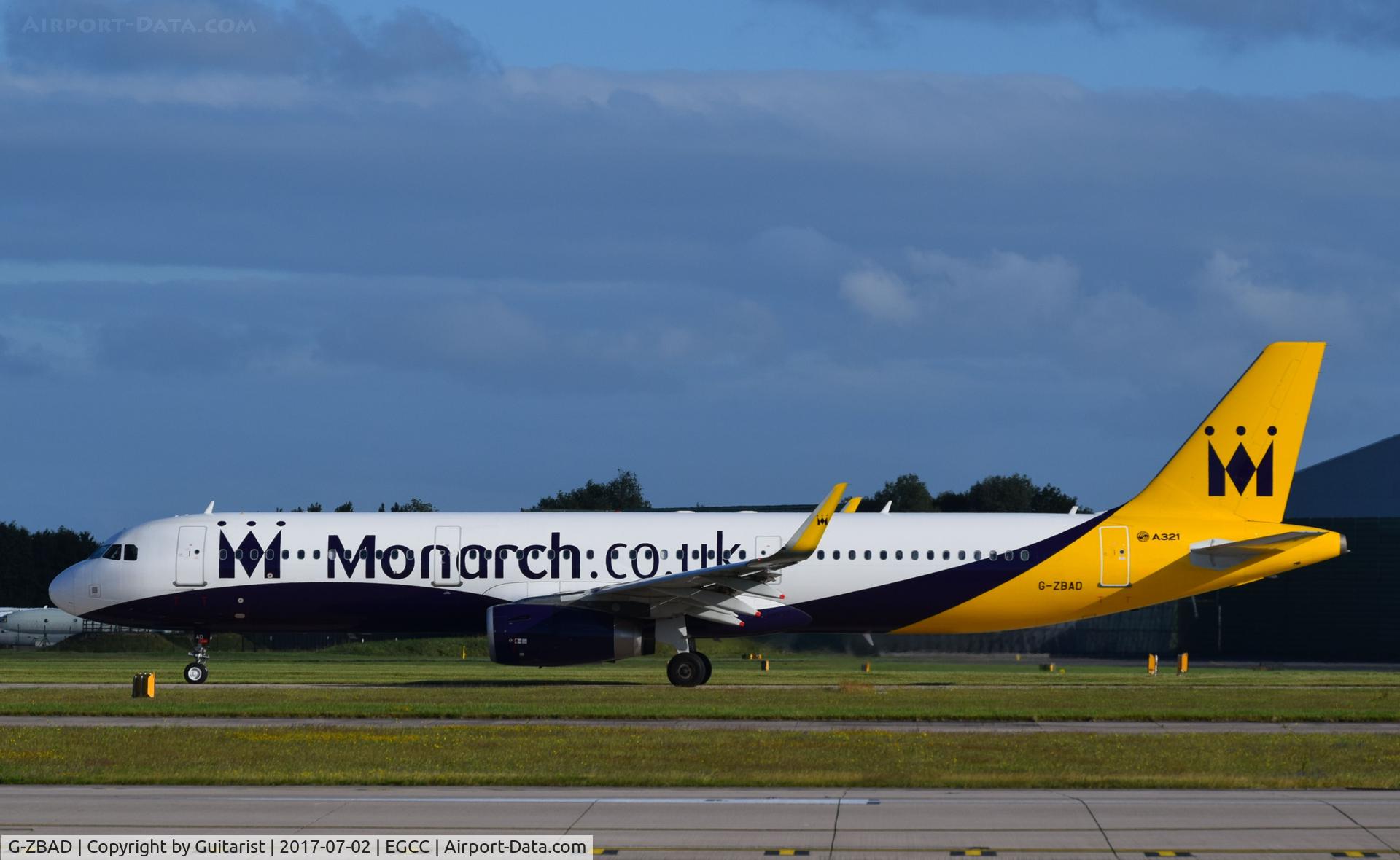 G-ZBAD, 2013 Airbus A321-231 C/N 5582, At Manchester