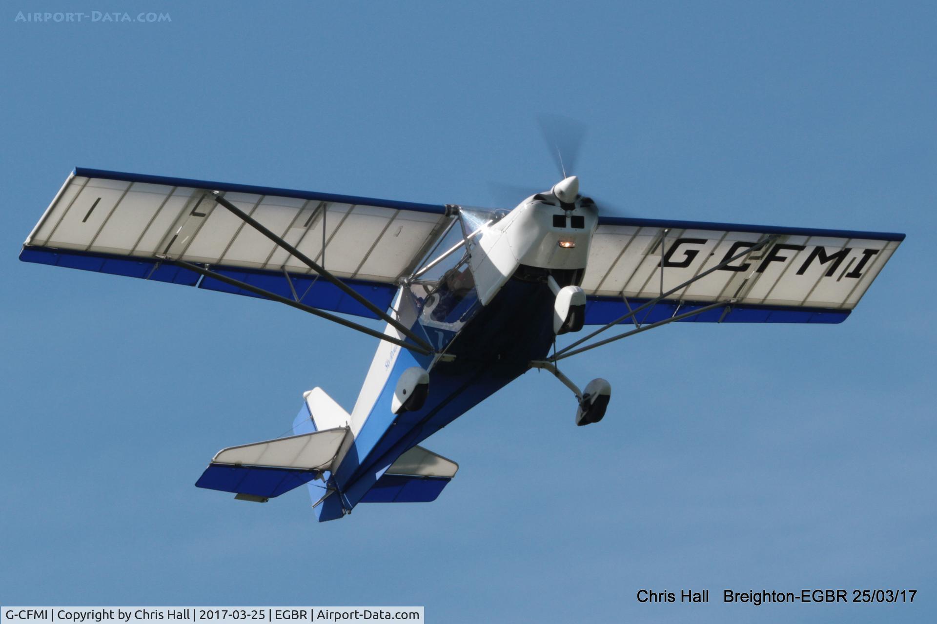 G-CFMI, 2008 Skyranger 912(1) C/N BMAA/HB/580, at Breighton