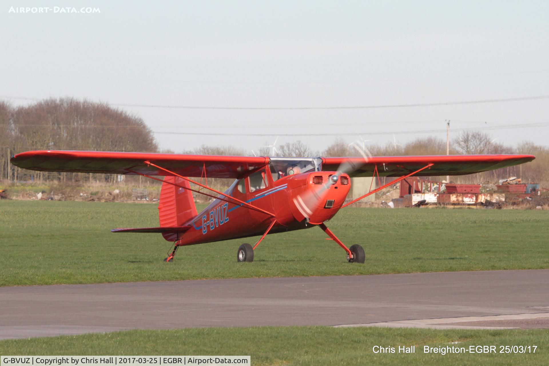G-BVUZ, 1946 Cessna 120 C/N 11334, at Breighton