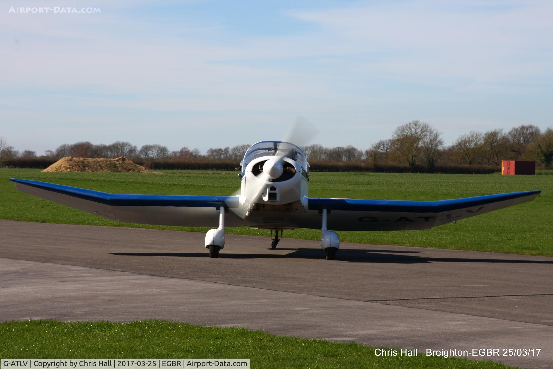 G-ATLV, 1960 Wassmer (Jodel) D-120 Paris Nice C/N 224, at Breighton