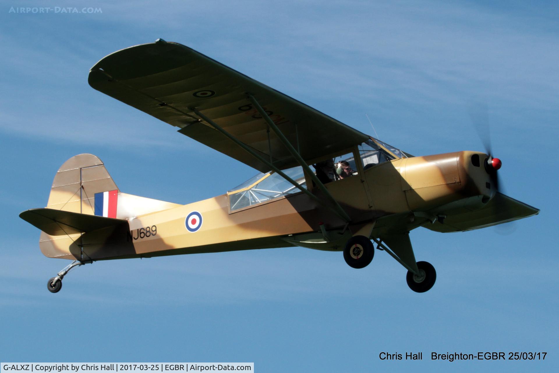 G-ALXZ, 1944 Taylorcraft Auster Mk.5/150 C/N 1082, at Breighton