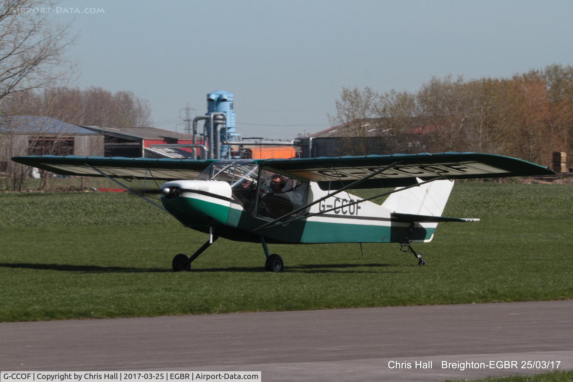 G-CCOF, 2004 Rans S-6ESA Coyote II C/N PFA 204-14037, at Breighton