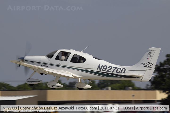 N927CD, 2002 Cirrus SR22 C/N 0227, Cirrus SR22 CN 227, N927CD