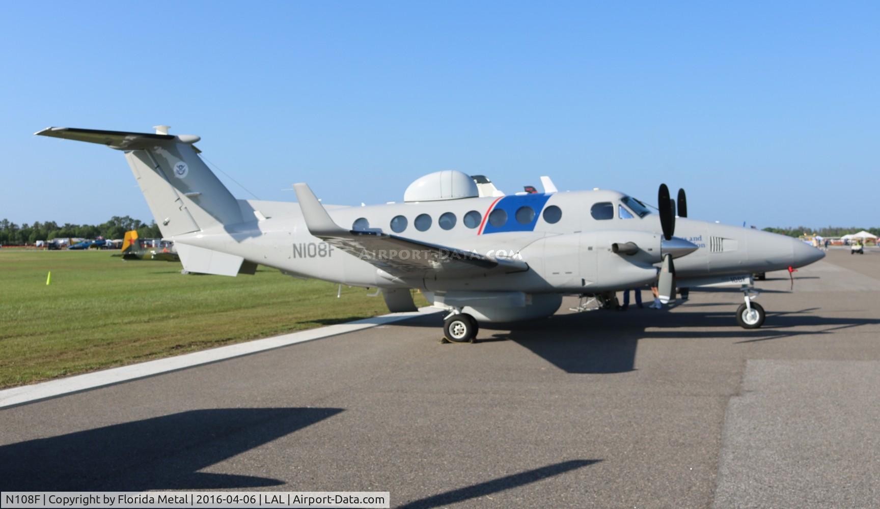 N108F, 2012 Beech Super King Air 350 C/N FM-53, Dept of Homeland Security