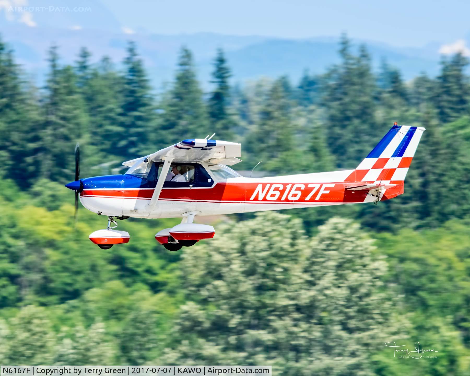 N6167F, 1973 Cessna A150L Aerobat C/N A1500437, 2017 Arlington Fly-In
