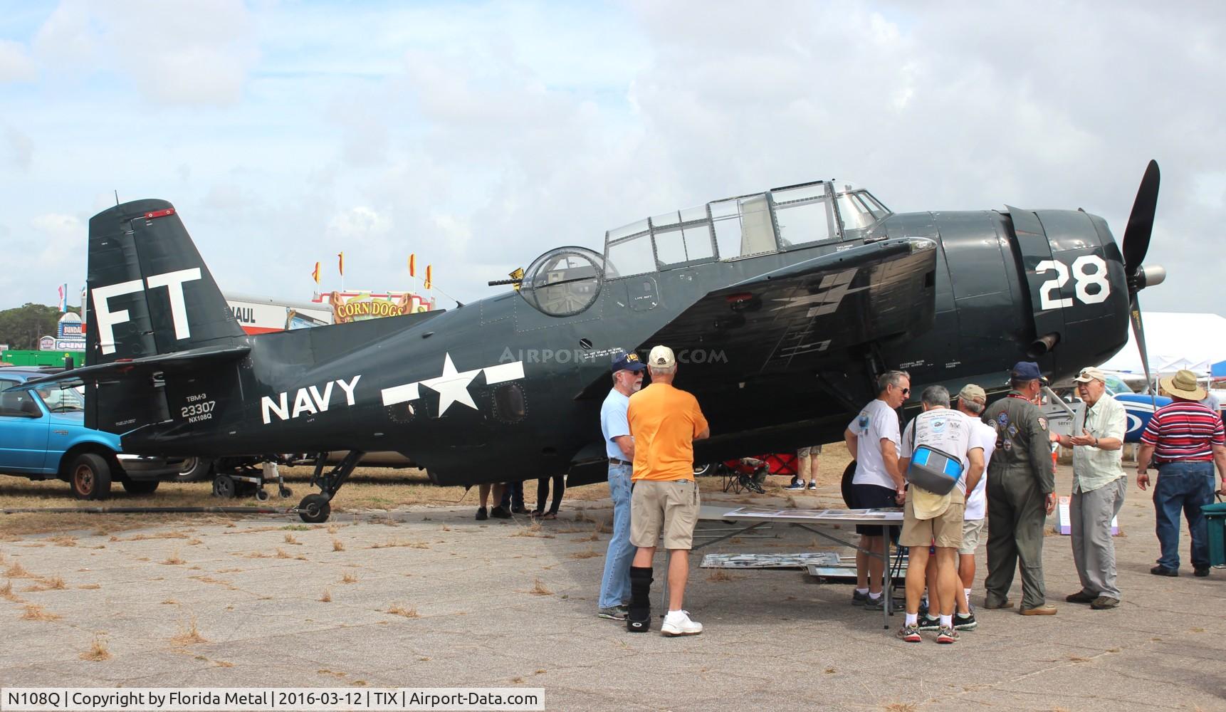 N108Q, 1956 Grumman TBM-3 Avenger C/N 91188, Avenger