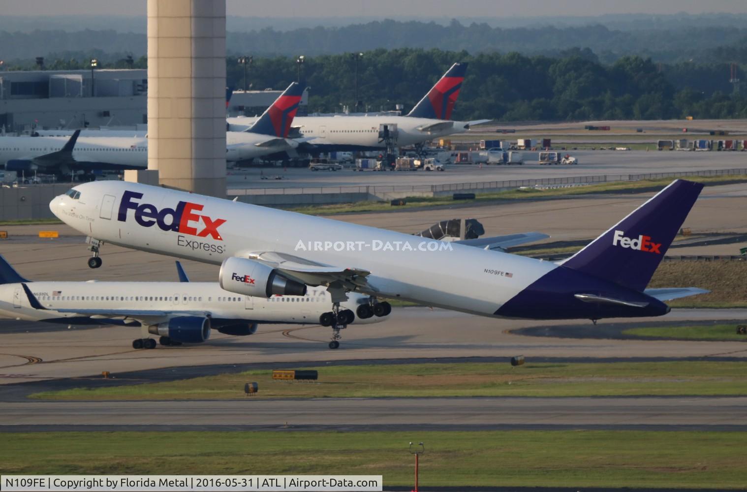 N109FE, 2014 Boeing 767-3S2F/ER C/N 42710, Fed Ex