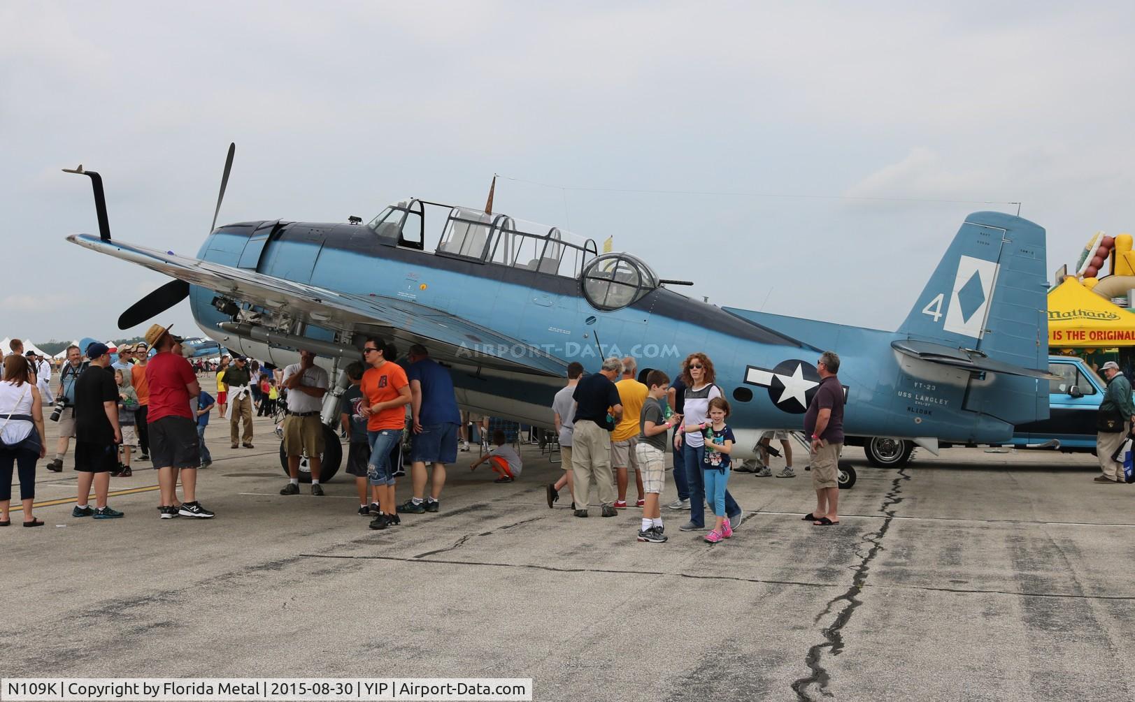 N109K, 1945 Grumman TBM-3 Avenger C/N 3800, Avenger