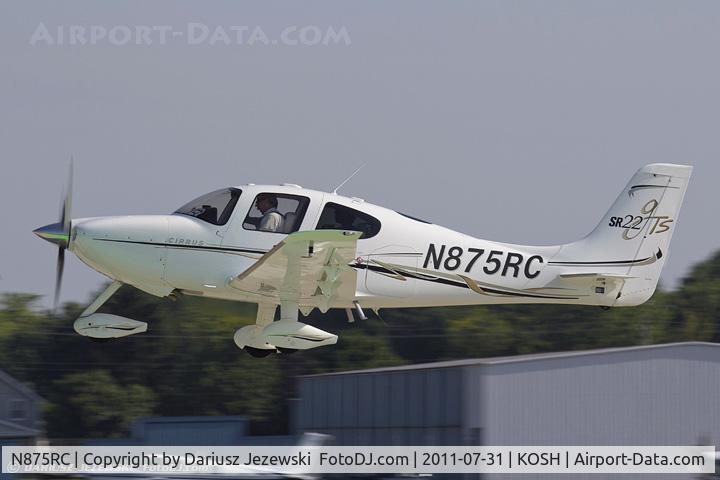 N875RC, 2005 Cirrus SR22 GTS C/N 1692, Cirrus SR22 CN 1692, N875RC