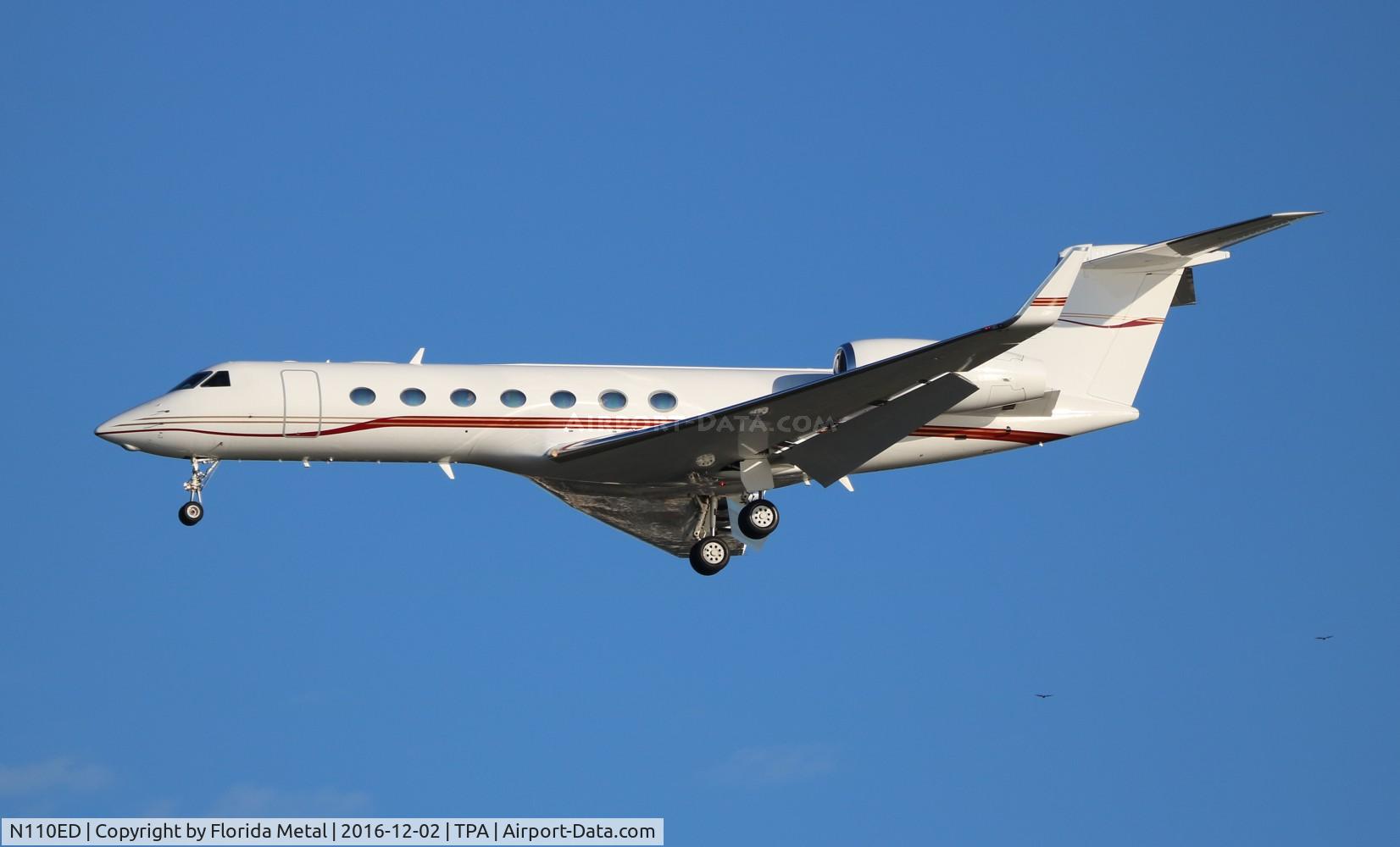 N110ED, 2006 Gulfstream Aerospace GV-SP (G500) C/N 5136, Gulfstream 550