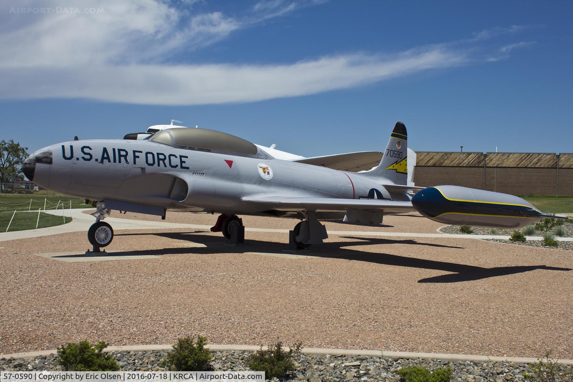 57-0590, 1957 Lockheed T-33A Shooting Star C/N 580-1319, 1957 Shooting Star