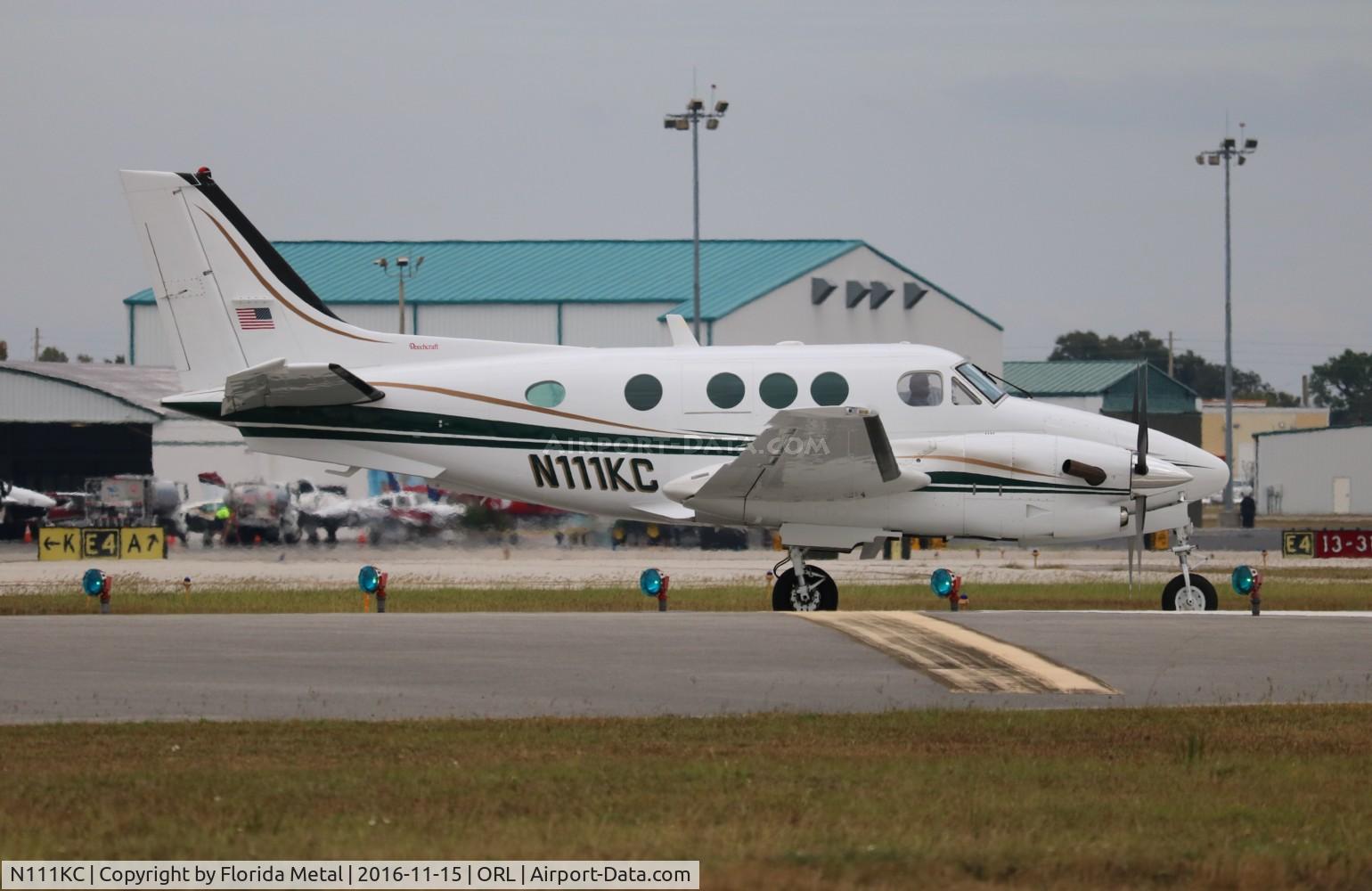 N111KC, 1990 Beech C90A King Air C/N LJ-1258, Beech C90A