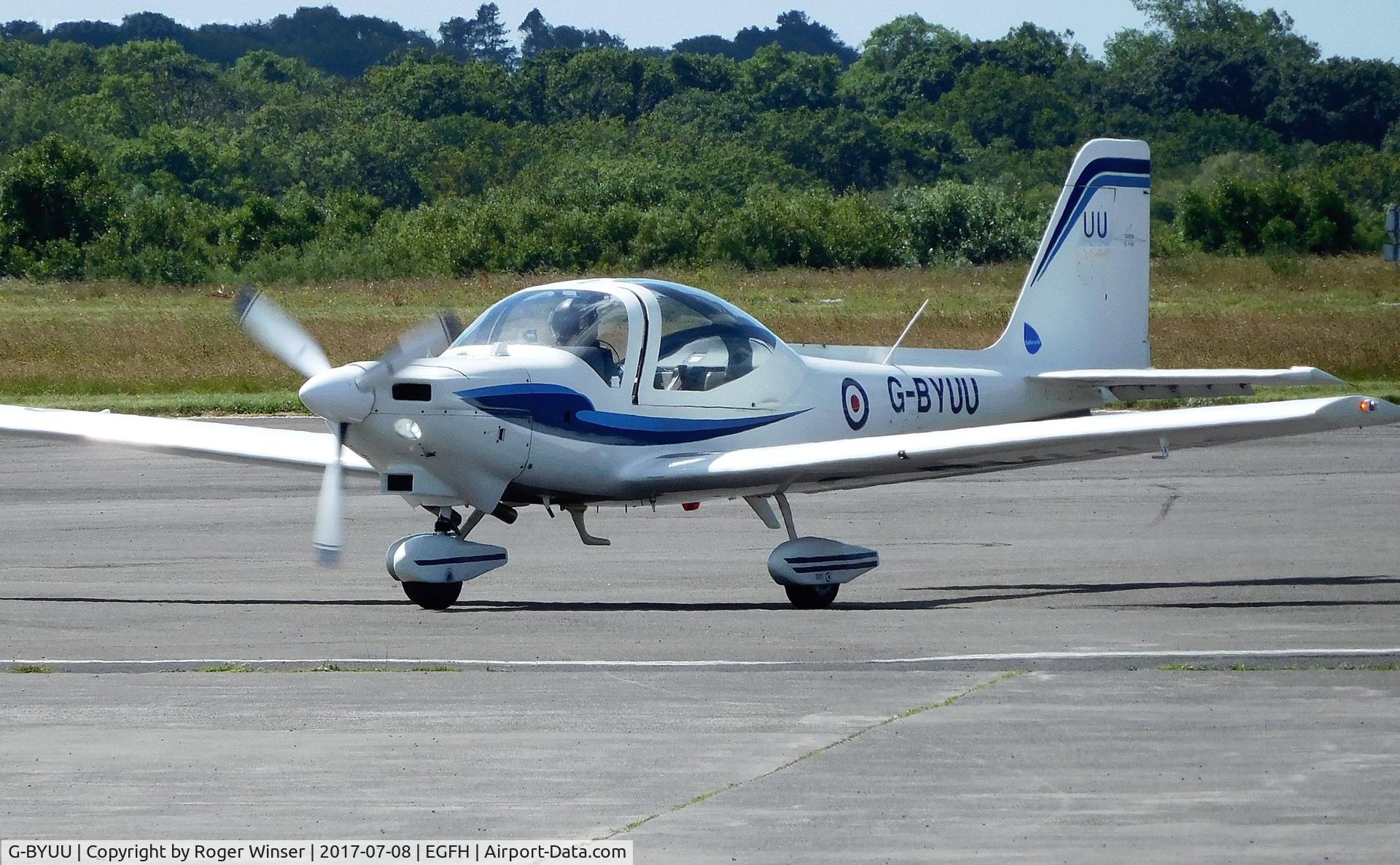 G-BYUU, 1999 Grob G-115E Tutor T1 C/N 82105/E, Visiting RAF Tutor T.1 coded UU of 6FTS.