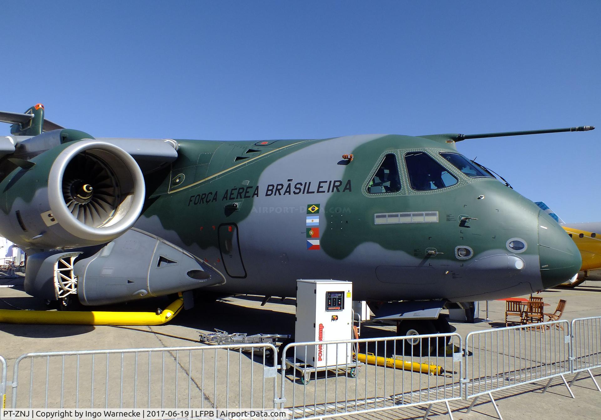 PT-ZNJ, 2014 Embraer KC-390 (EMB-390) C/N 39000002, EMBRAER KC-390 (EMB-390) at the Aerosalon 2017, Paris