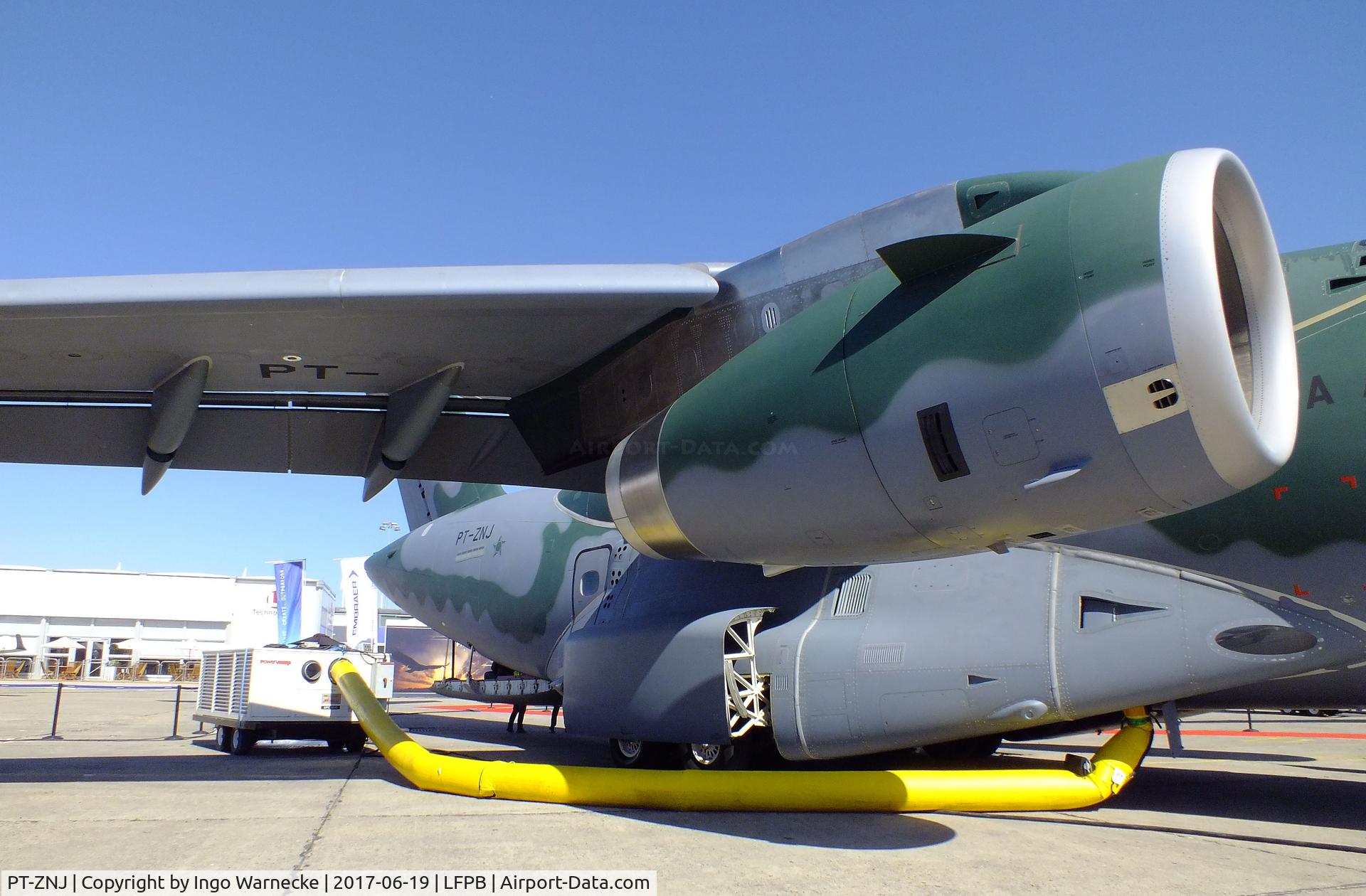 PT-ZNJ, 2014 Embraer KC-390 (EMB-390) C/N 39000002, EMBRAER KC-390 (EMB-390) at the Aerosalon 2017, Paris