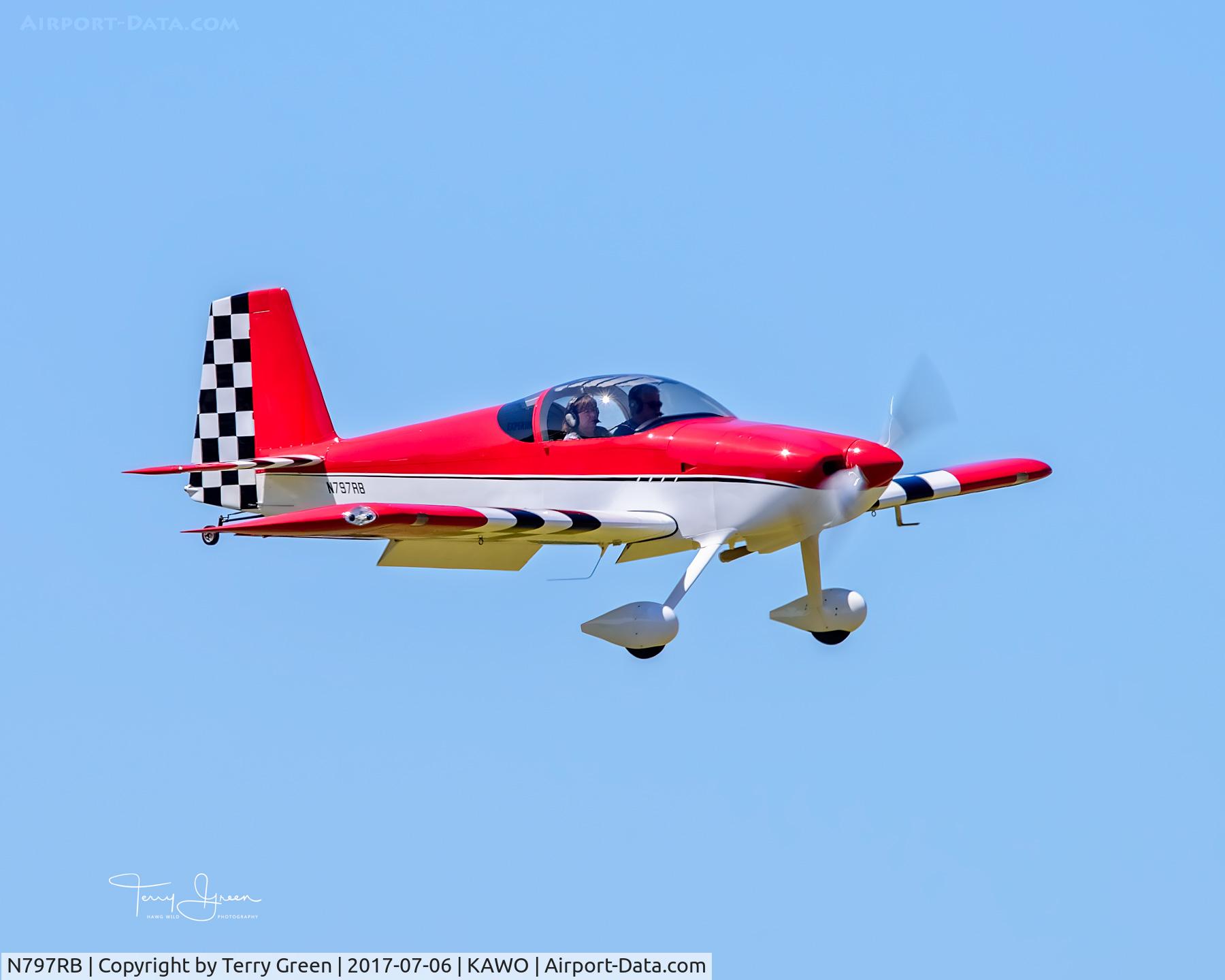 N797RB, 2010 Vans RV-7 C/N 71347, 2017 Arlington Fly-In