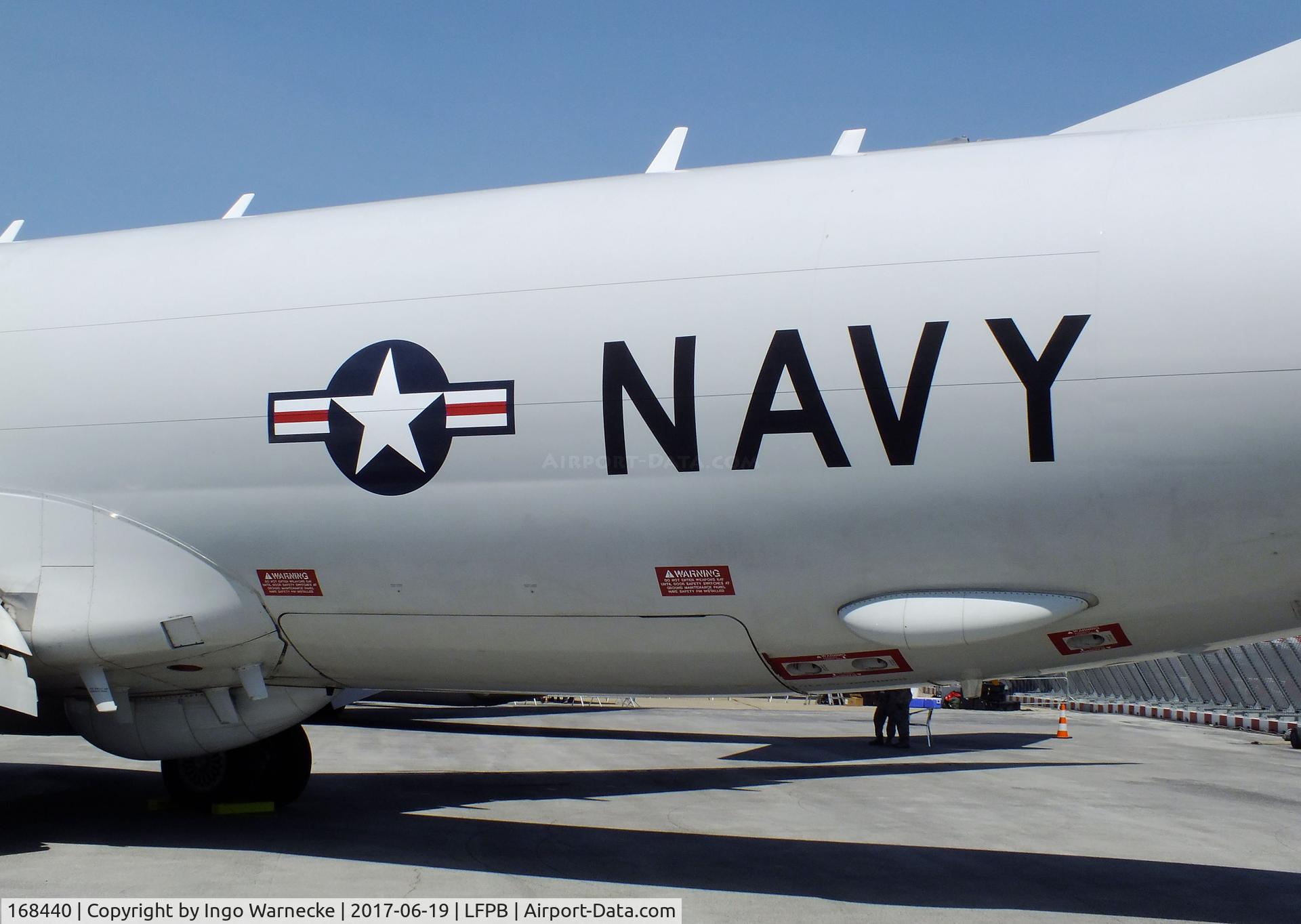 168440, 2013 Boeing P-8A Poseidon C/N 40820/4366, Boeing P-8A Poseidon of the USN at the Aerosalon 2017, Paris