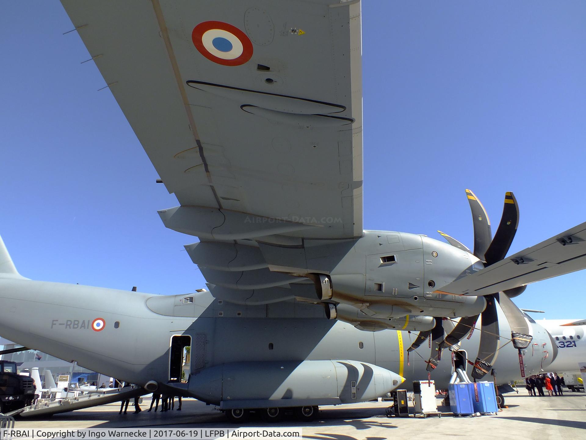 F-RBAI, 2016 Airbus A400M Atlas C/N 033, Airbus A400M Atlas of the Armee de l'Air at the Aerosalon 2017, Paris