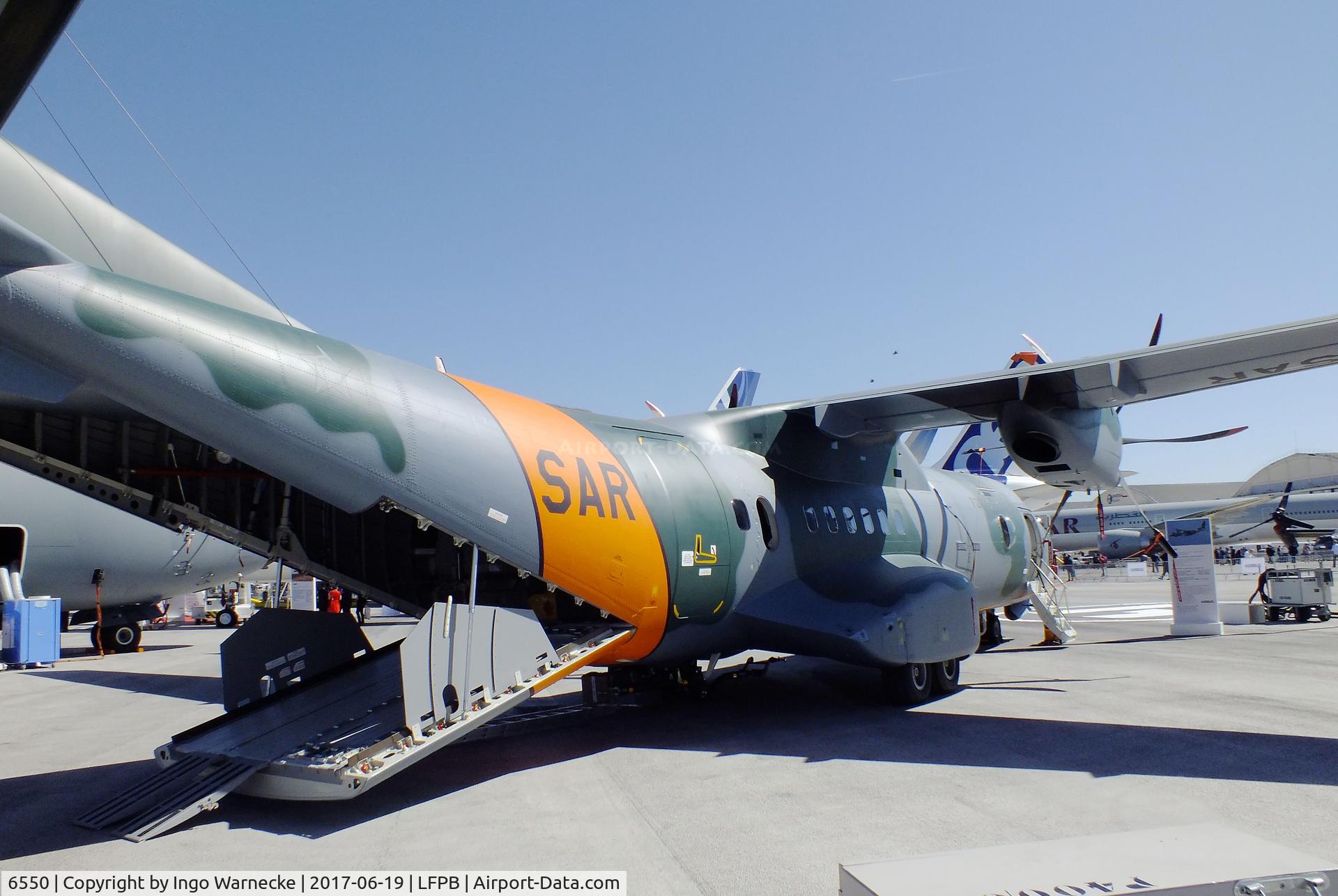 6550, 2017 CASA C-105 Amazonas (C-295 SAR) C/N 157, CASA C.295 of the Forca Aerea Brazileira at the Aerosalon 2017, Paris