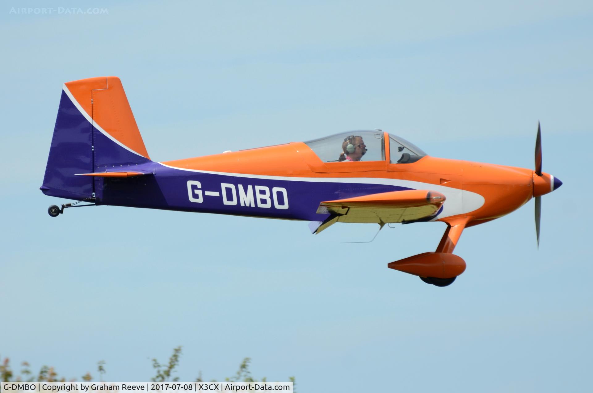 G-DMBO, 2013 Vans RV-7 C/N LAA 323-14827, Landing at Northrepps.