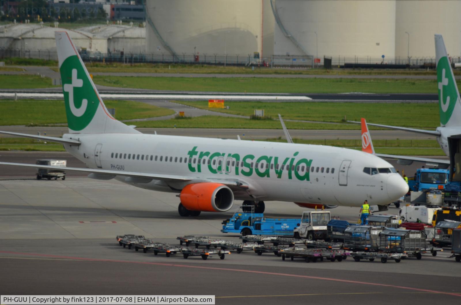 PH-GUU, 2012 Boeing 737-8EH C/N 39607, TRANSAVIA 737