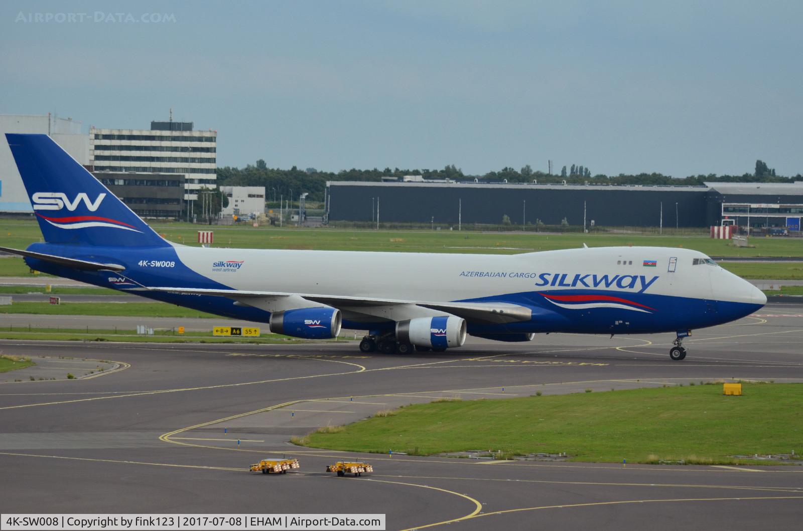 4K-SW008, 1999 Boeing 747-4R7F/SCD C/N 29732, SILKWAY 747