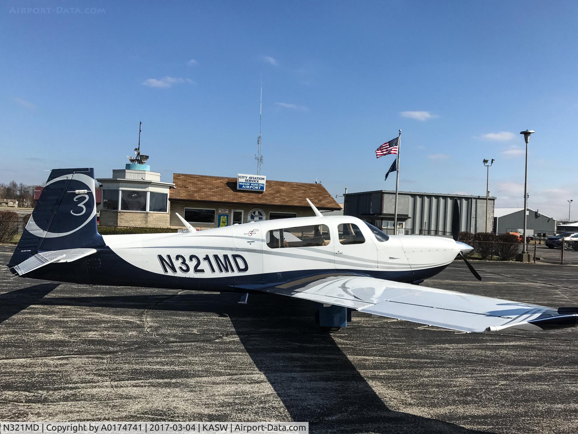N321MD, 2006 Mooney M20R Ovation C/N 29-0470, On a trip home to Indiana.