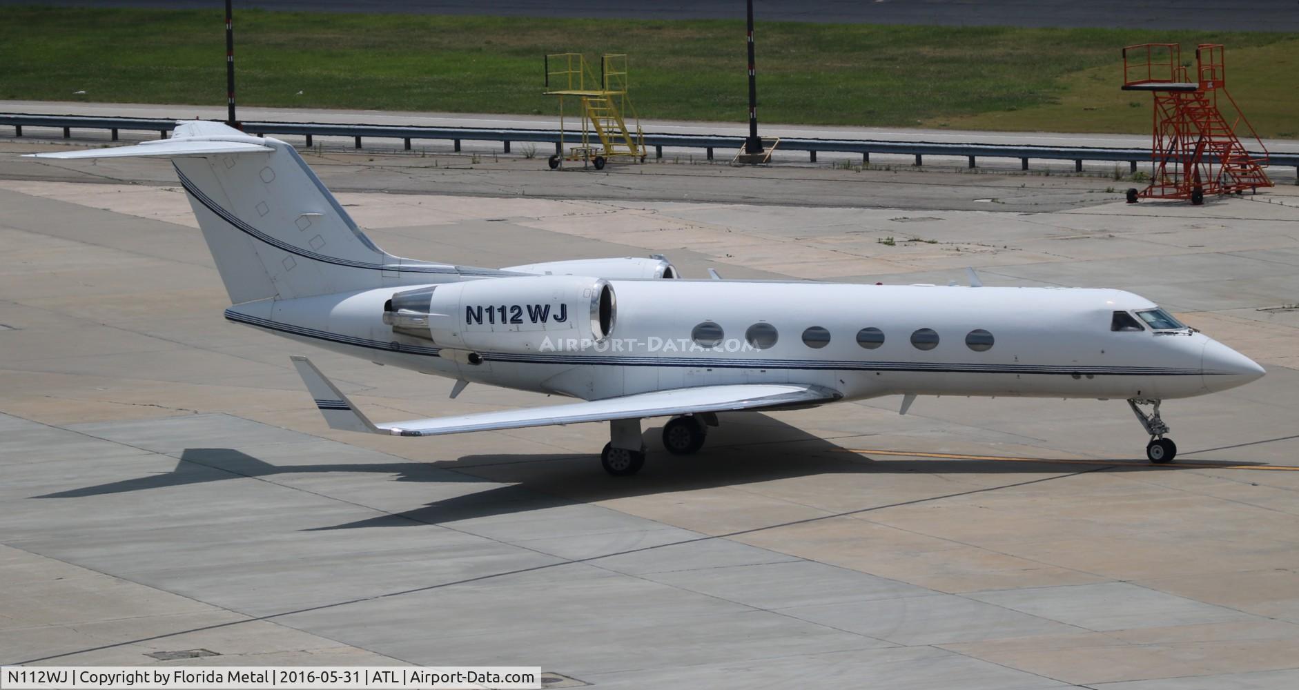 N112WJ, 1989 Gulfstream Aerospace Gulfstream IV C/N 1112, Gulfstream IV