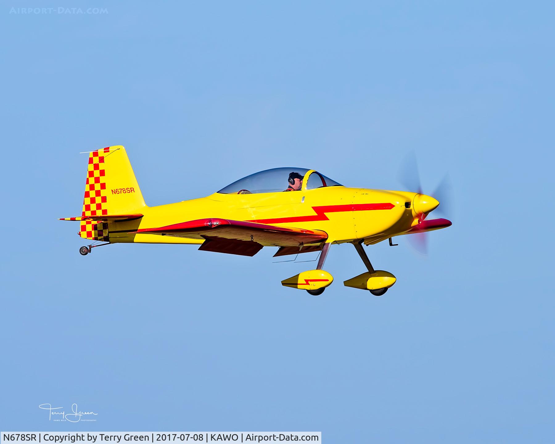 N678SR, 2003 Vans RV-8 C/N 81915, 2017 Arlington Fly-In