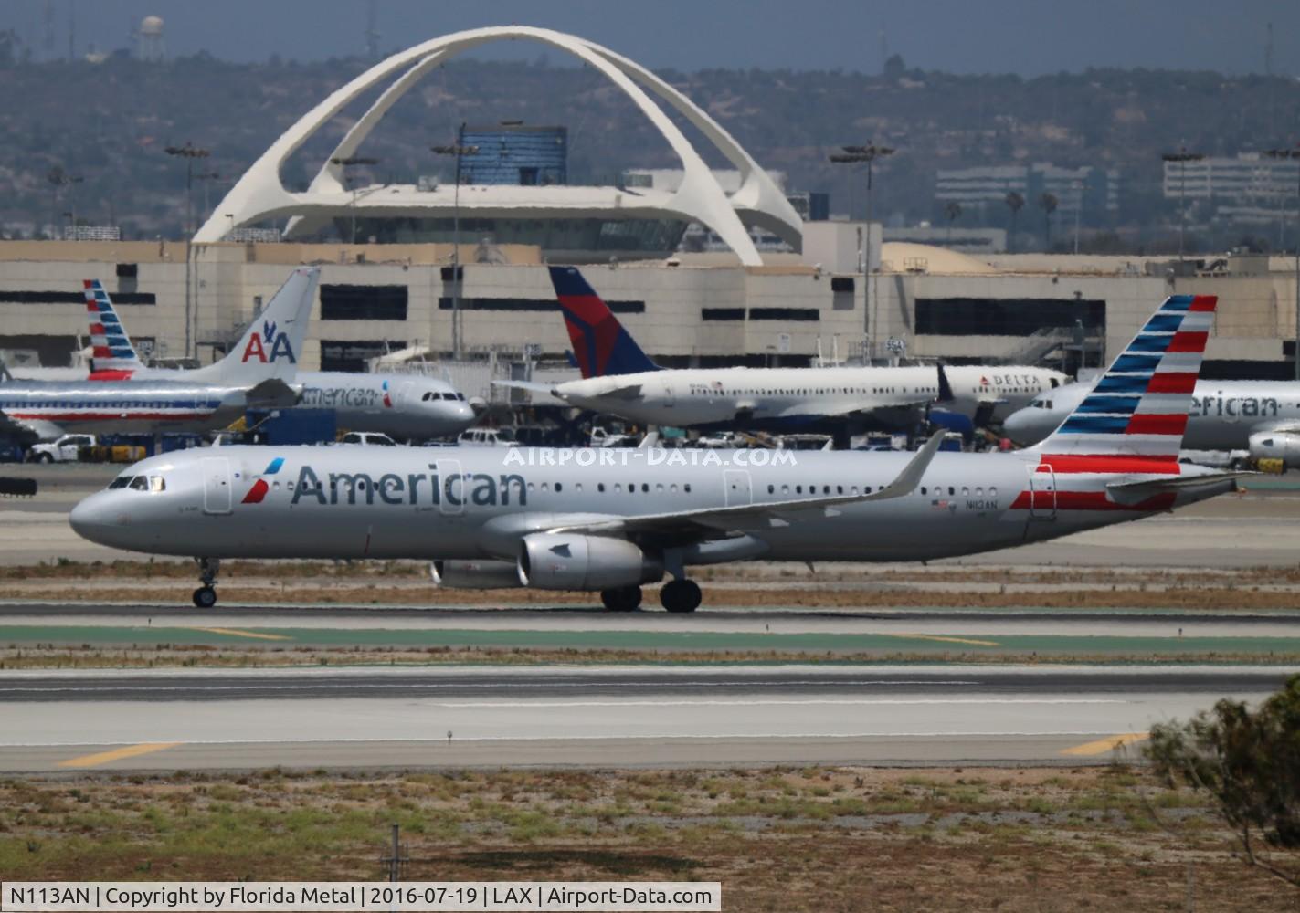 N113AN, 2014 Airbus A321-231 C/N 6020, American