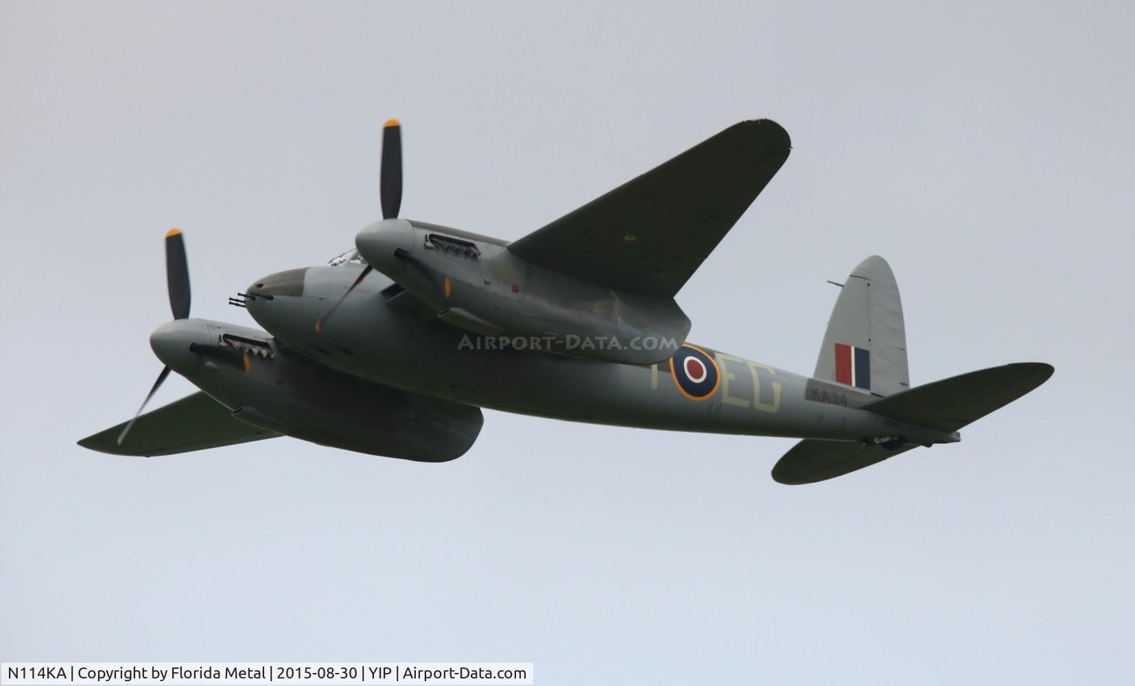 N114KA, 1945 De Havilland Mosquito FB.26 C/N KA114, Mosquito