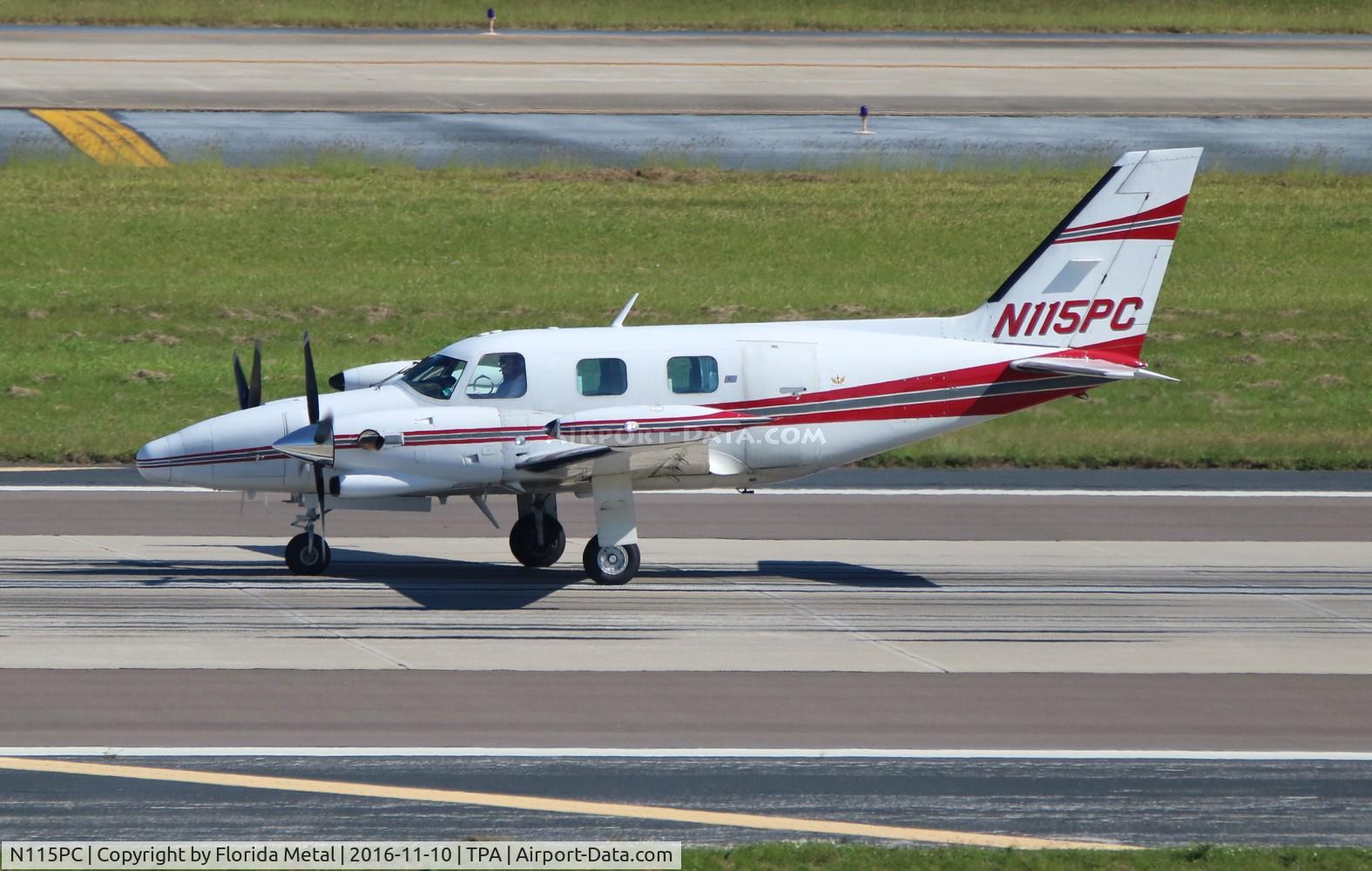 N115PC, 1977 Piper PA-31T C/N 31T-7820001, PA-31T