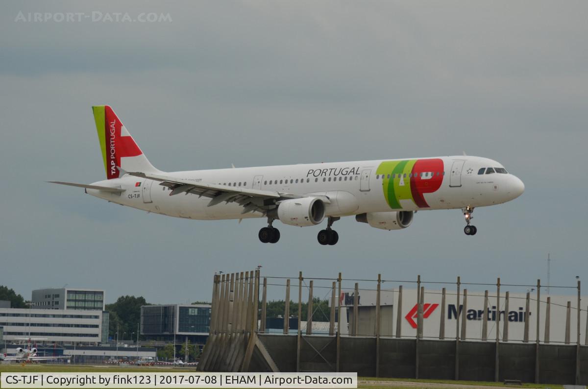 CS-TJF, 2000 Airbus A321-211 C/N 1399, TAP A321