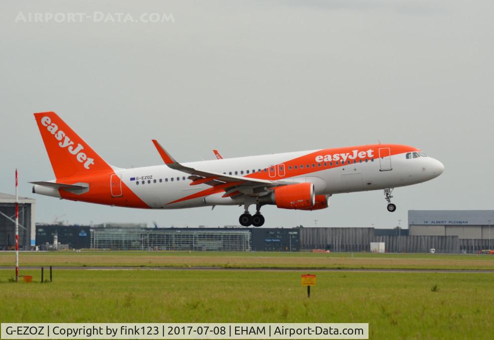 G-EZOZ, 2015 Airbus A320-214 C/N 6918, EASYJET