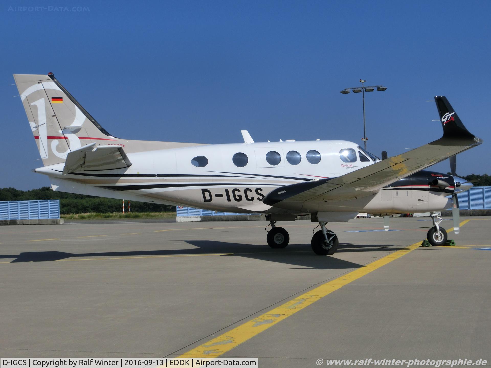 D-IGCS, Hawker Beechcraft C90GTx C/N LJ-2009, Hawker Beechcraft C90GTi King Air - Private - LJ-2009 - D-IGCS - 13.09.2016 - CGN