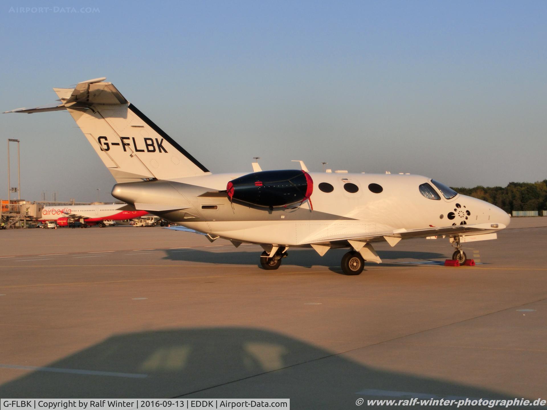 G-FLBK, 2008 Cessna 510 Citation Mustang Citation Mustang C/N 510-0068, Cessna 510 Citation Mustang - VIP TAG Aviation - 510-0068 - G-FLBK - 13.09.2016 - CGN