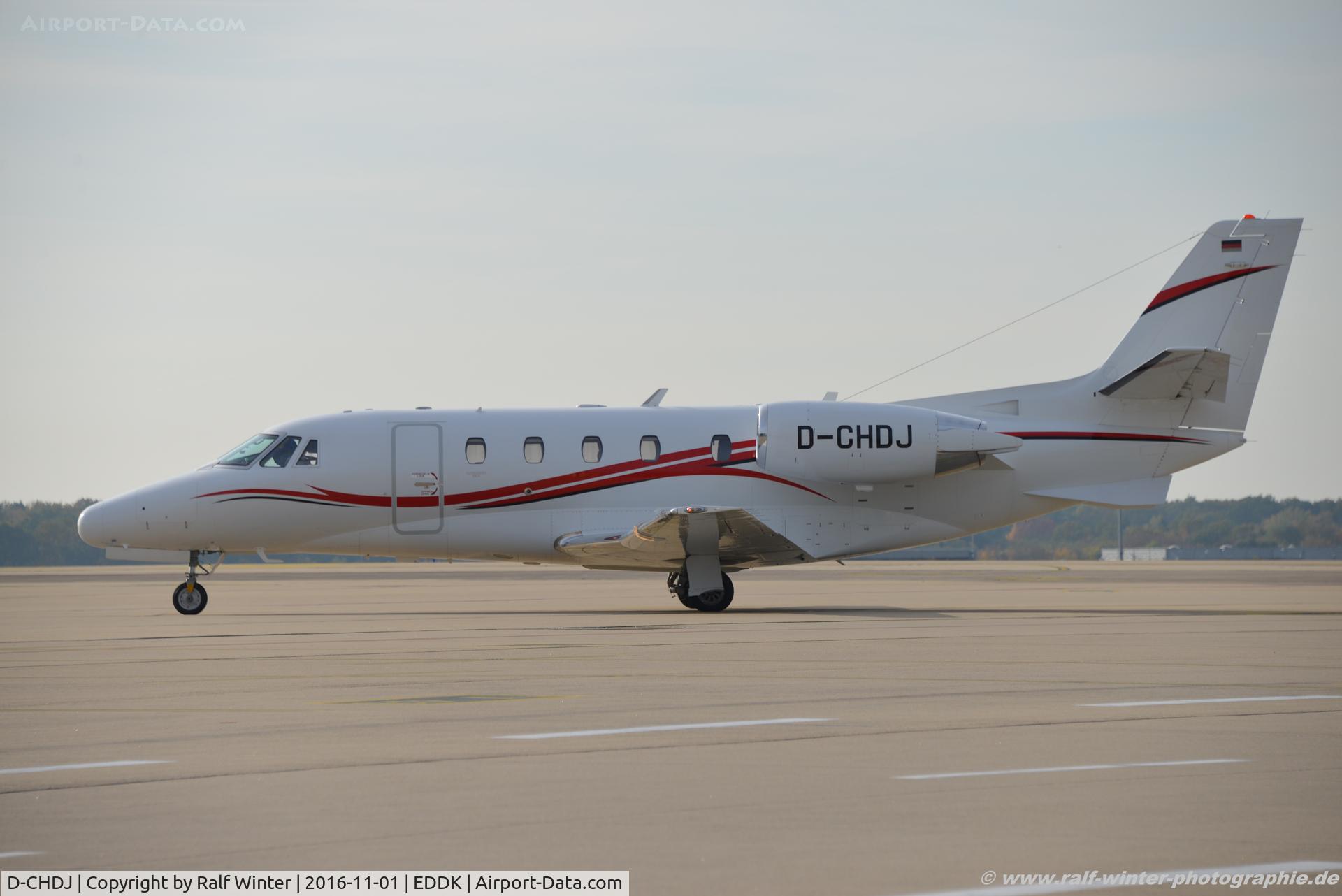 D-CHDJ, 2007 Cessna 560XL Citation XLS C/N 560-5744, Cessna 560XL Citation XLS - Ohl Air Charterflug - 560-5744 - D-CHDJ - 01.11.2016 - CGN