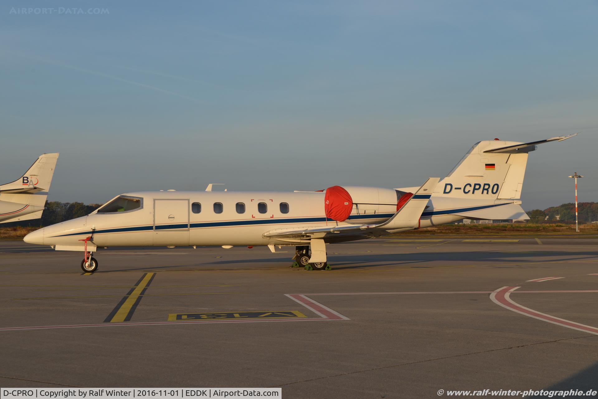 D-CPRO, 1998 Learjet 31A C/N 31-155, Learjet 31A - PAV ProAir - 31-155 - D-CPRO - 01.11.2016 - CGN