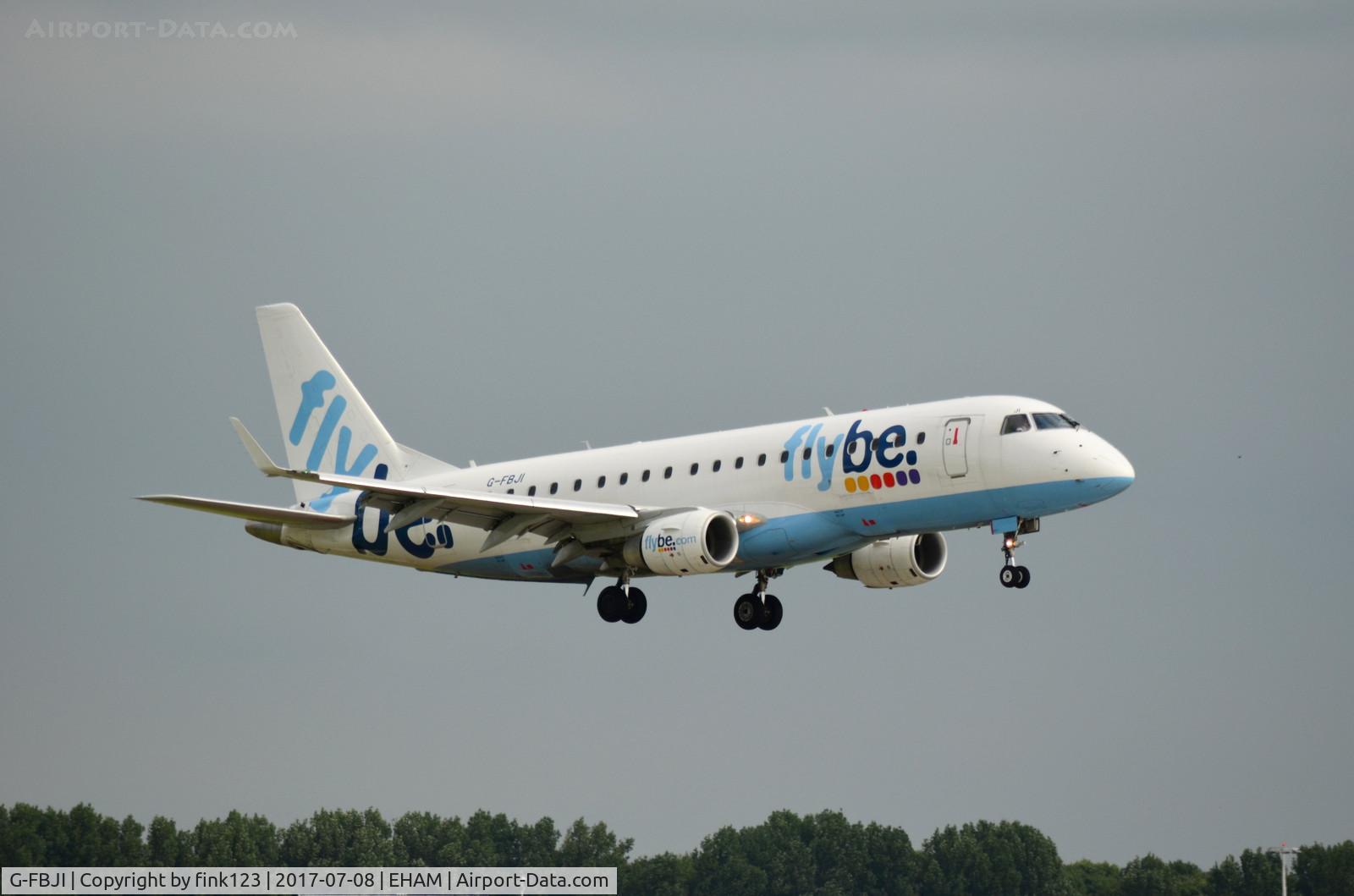 G-FBJI, 2012 Embraer 175STD (ERJ-170-200) C/N 17000355, FLY BE EMBREAR 170