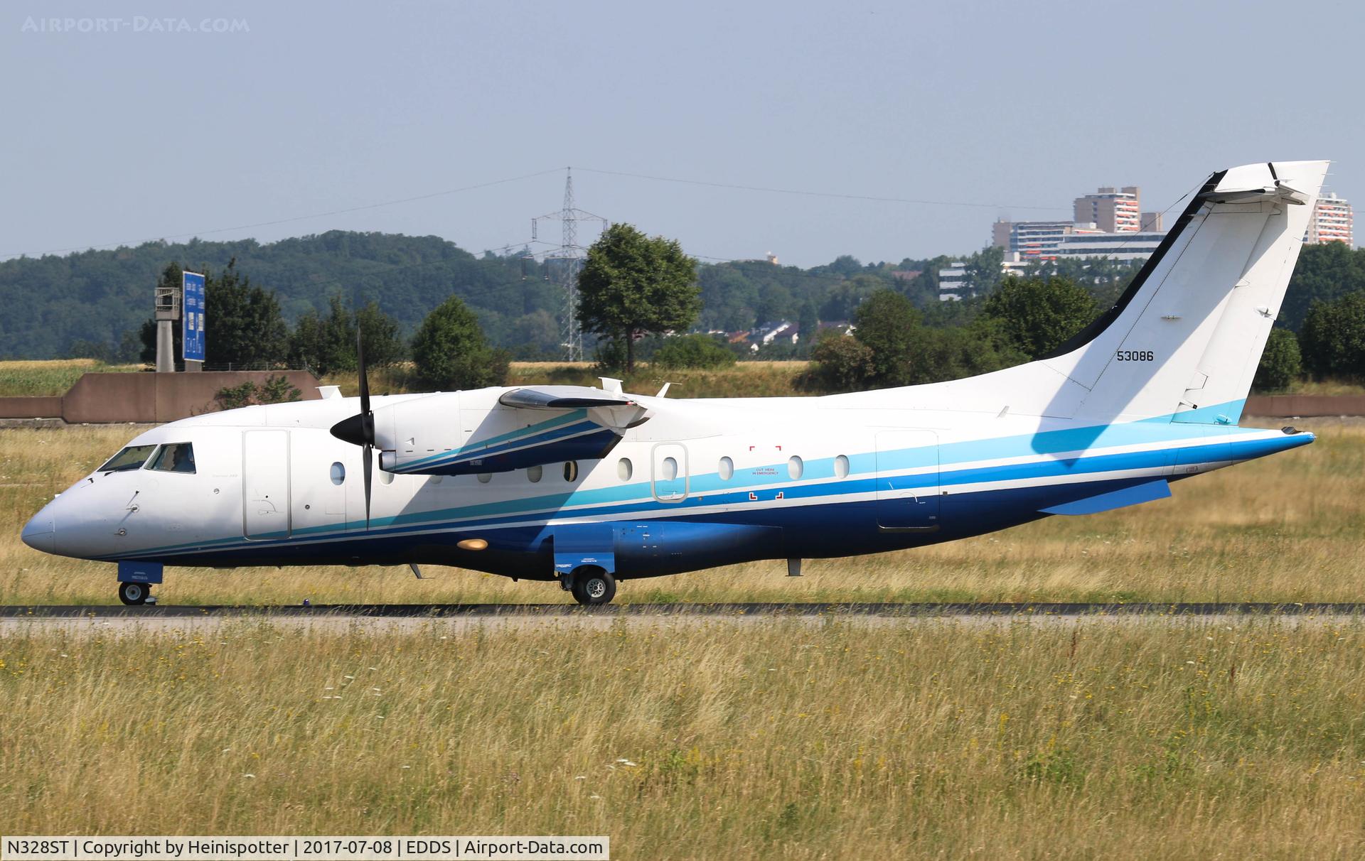 N328ST, 1997 Dornier 328-100 C/N 3086, USAF N328ST (95-3066) at Stuttgart Airport.