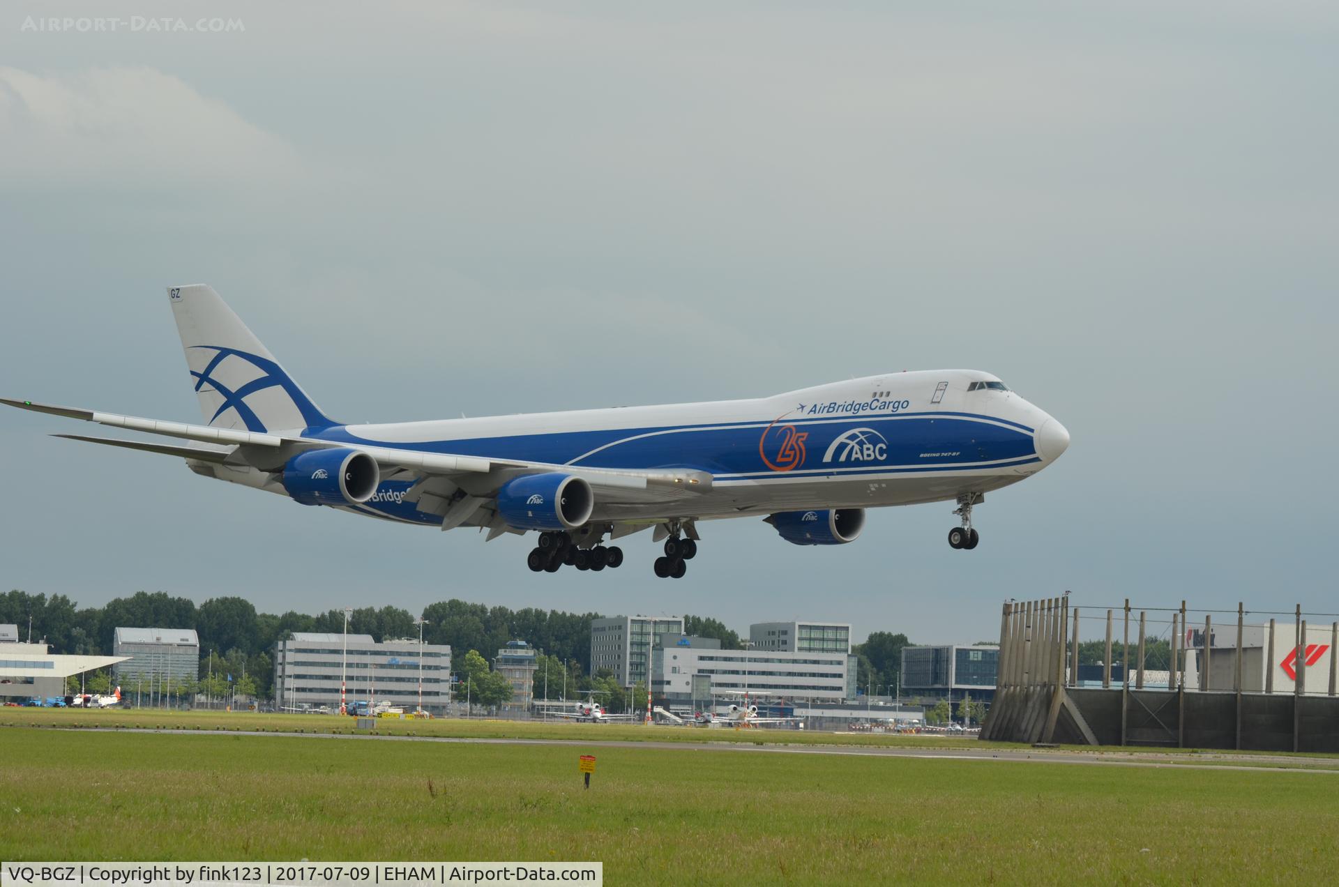 VQ-BGZ, 2012 Boeing 747-8HVF/SCD C/N 37580, AIR BRIGDE CARGO