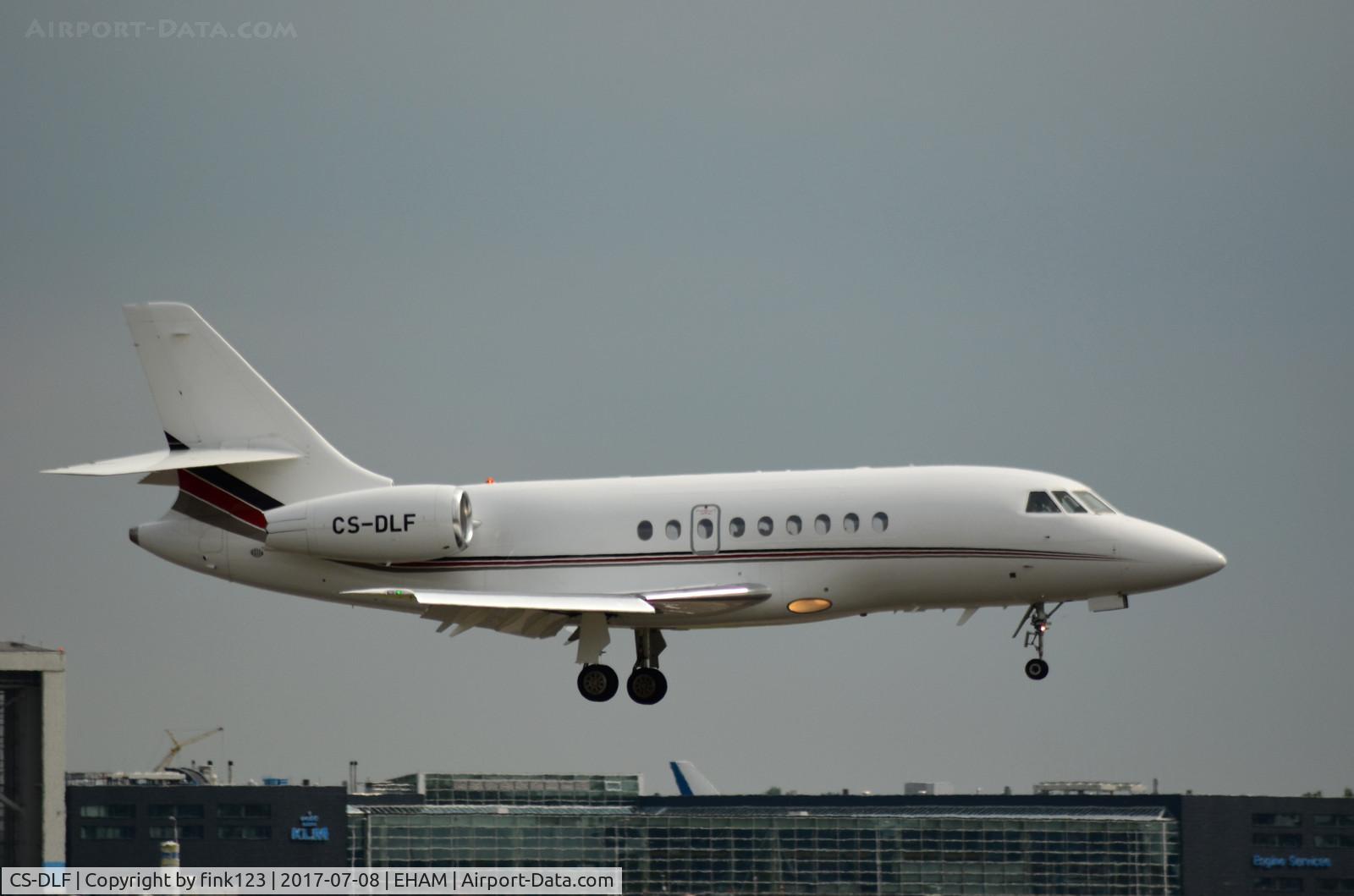 CS-DLF, 2007 Dassault Falcon 2000EX C/N 134, FALCON LANDING