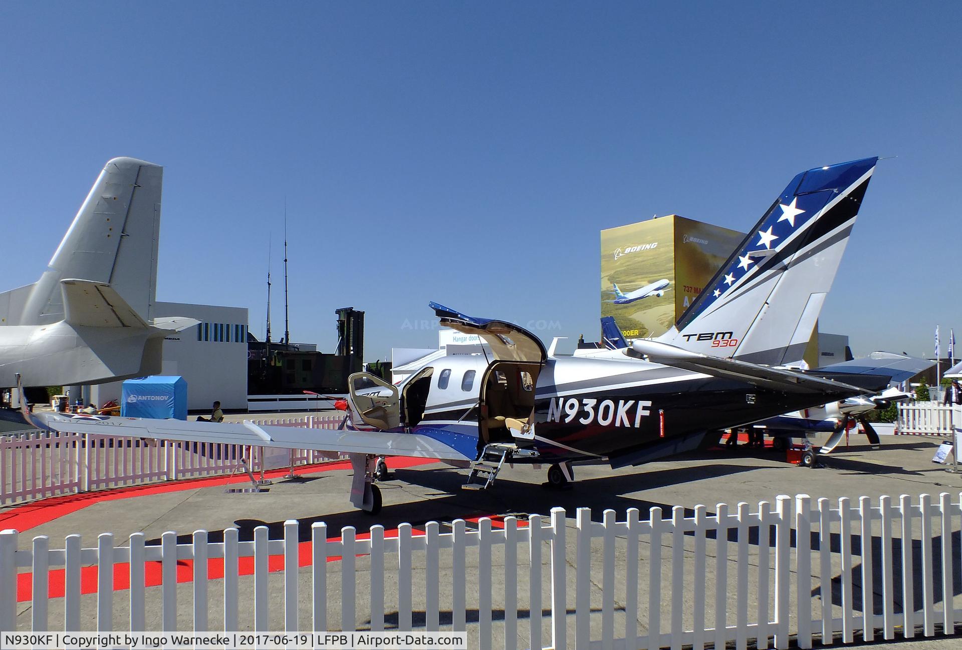 N930KF, 2017 Socata TBM-700 (930) C/N 1185, SOCATA TBM-930 at the Aerosalon 2017, Paris