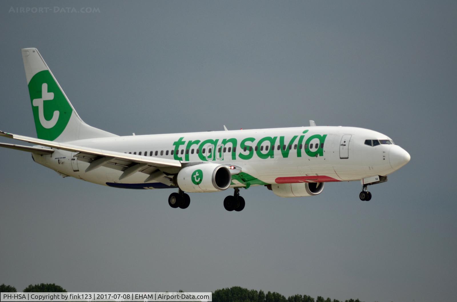 PH-HSA, 2009 Boeing 737-8K2 C/N 34171, TRANSAVIA