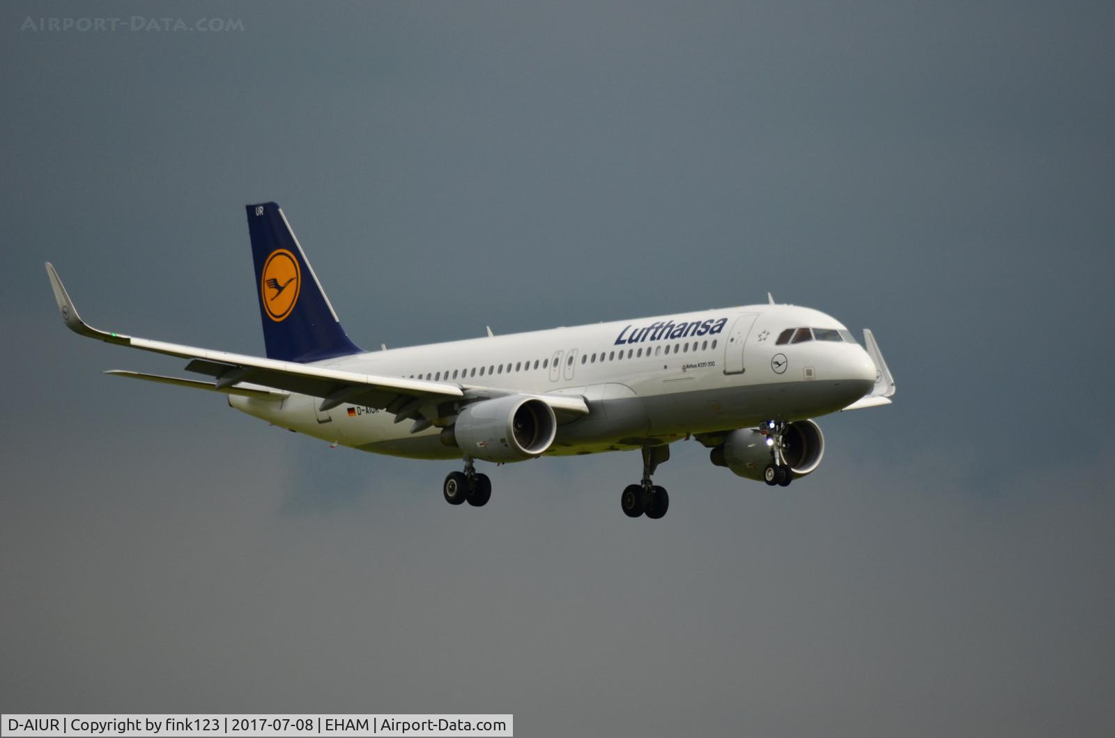 D-AIUR, 2015 Airbus A320-214 C/N 6985, LUFTHANSA A320