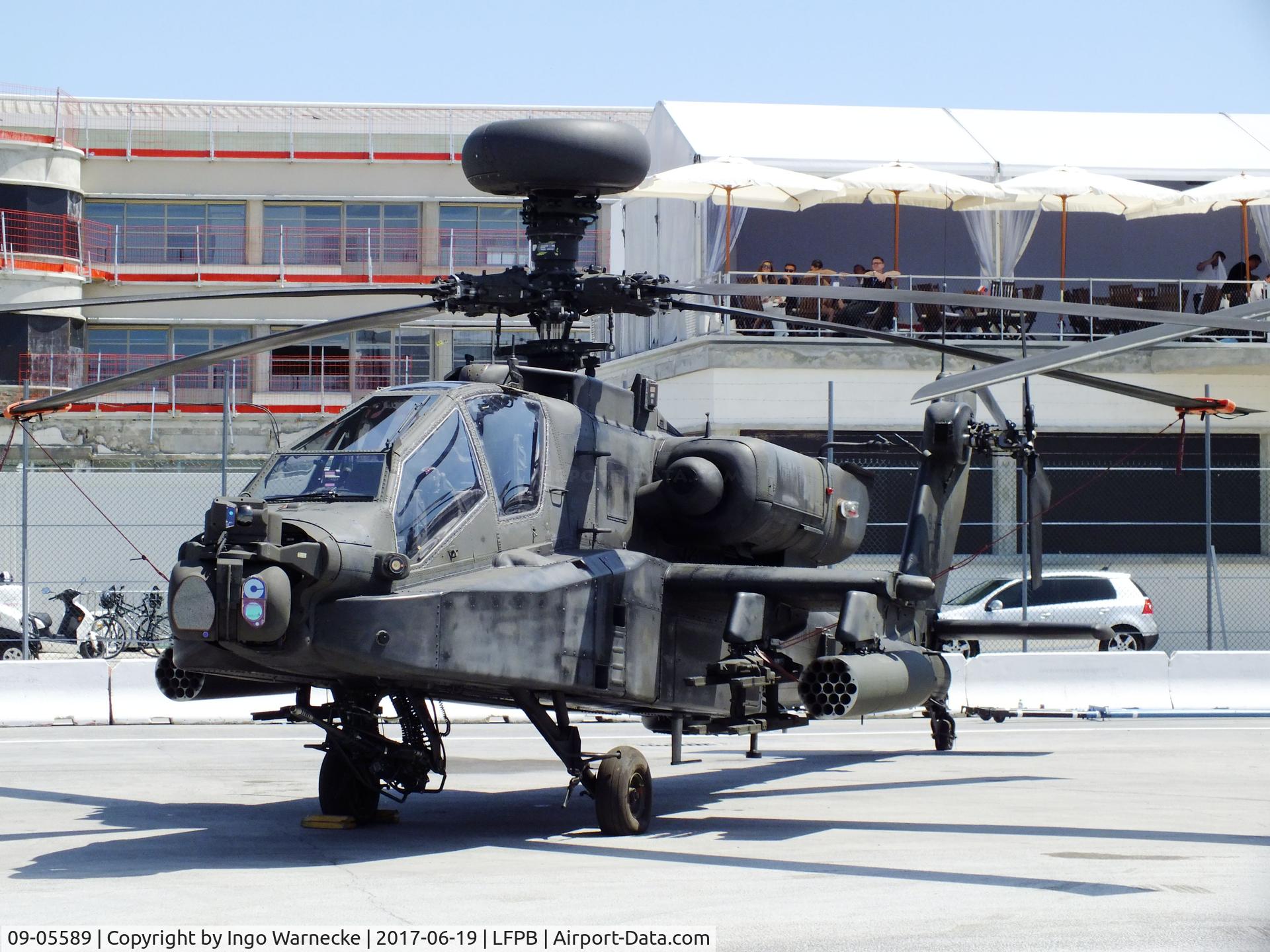 09-05589, Boeing AH-64D Longbow Apache C/N PVD589, Boeing AH-64D Apache Longbow of the US Army at the Aerosalon 2017, Paris